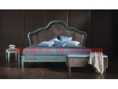 融合异国风情的健康家居生活——美式乡村田园仿古风格实木床厂价直销